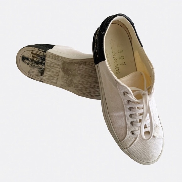 6397 x Common Projects tournament canvas sneakers - Picture 1 of 5